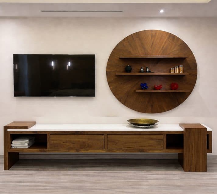Mueble de TV 05 a medida por Molbani