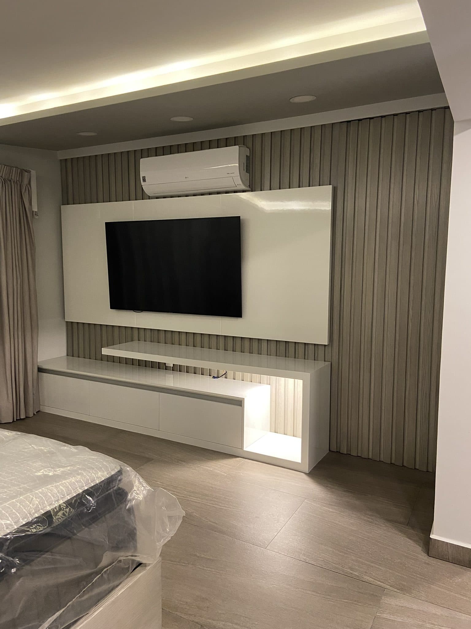 Mueble de TV 19 a medida por Molbani