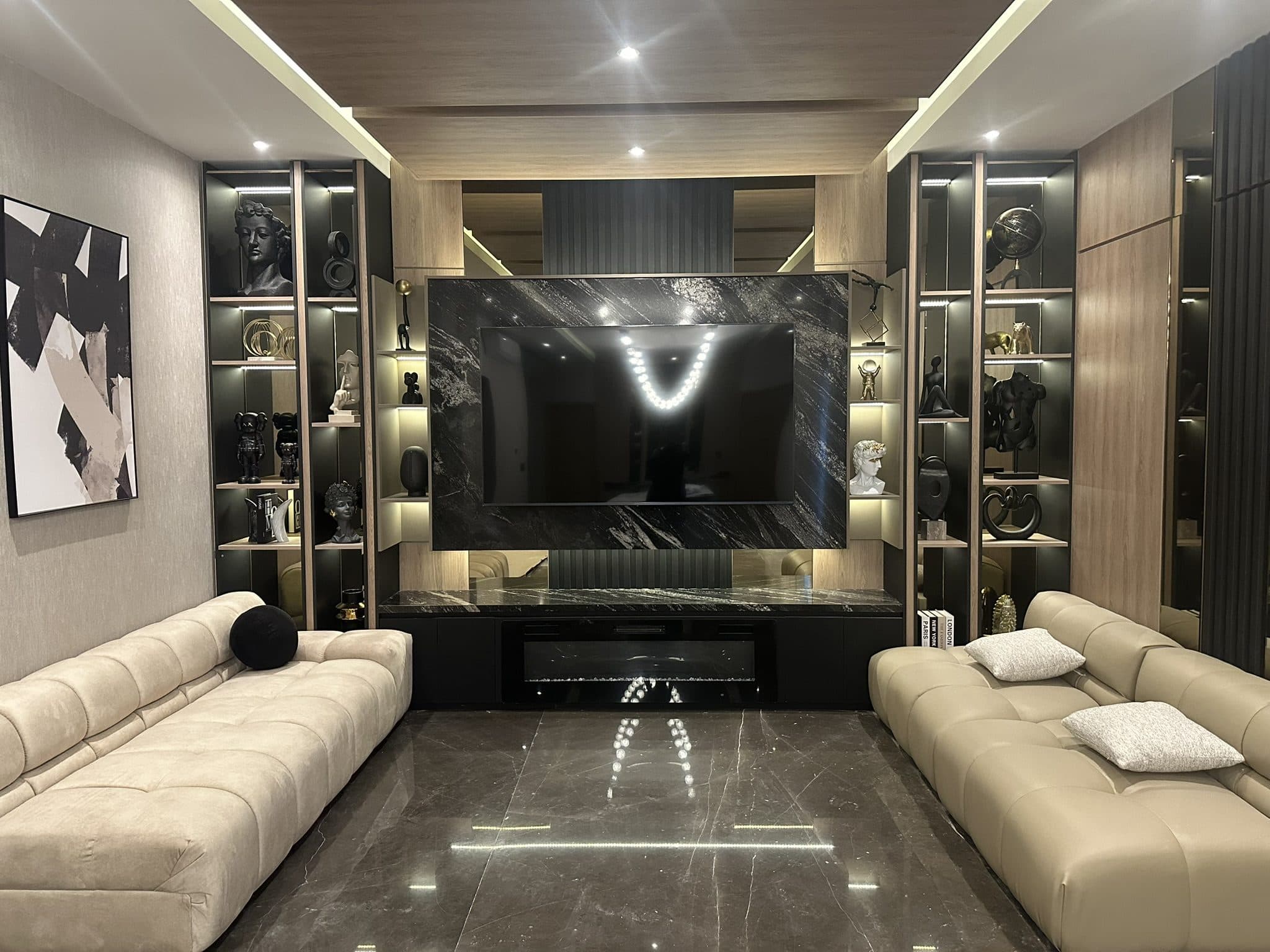 Mueble de TV 32 a medida por Molbani