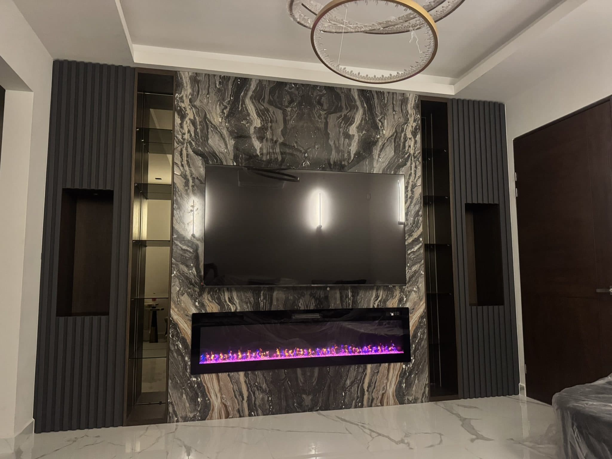 Mueble de TV 43 a medida por Molbani