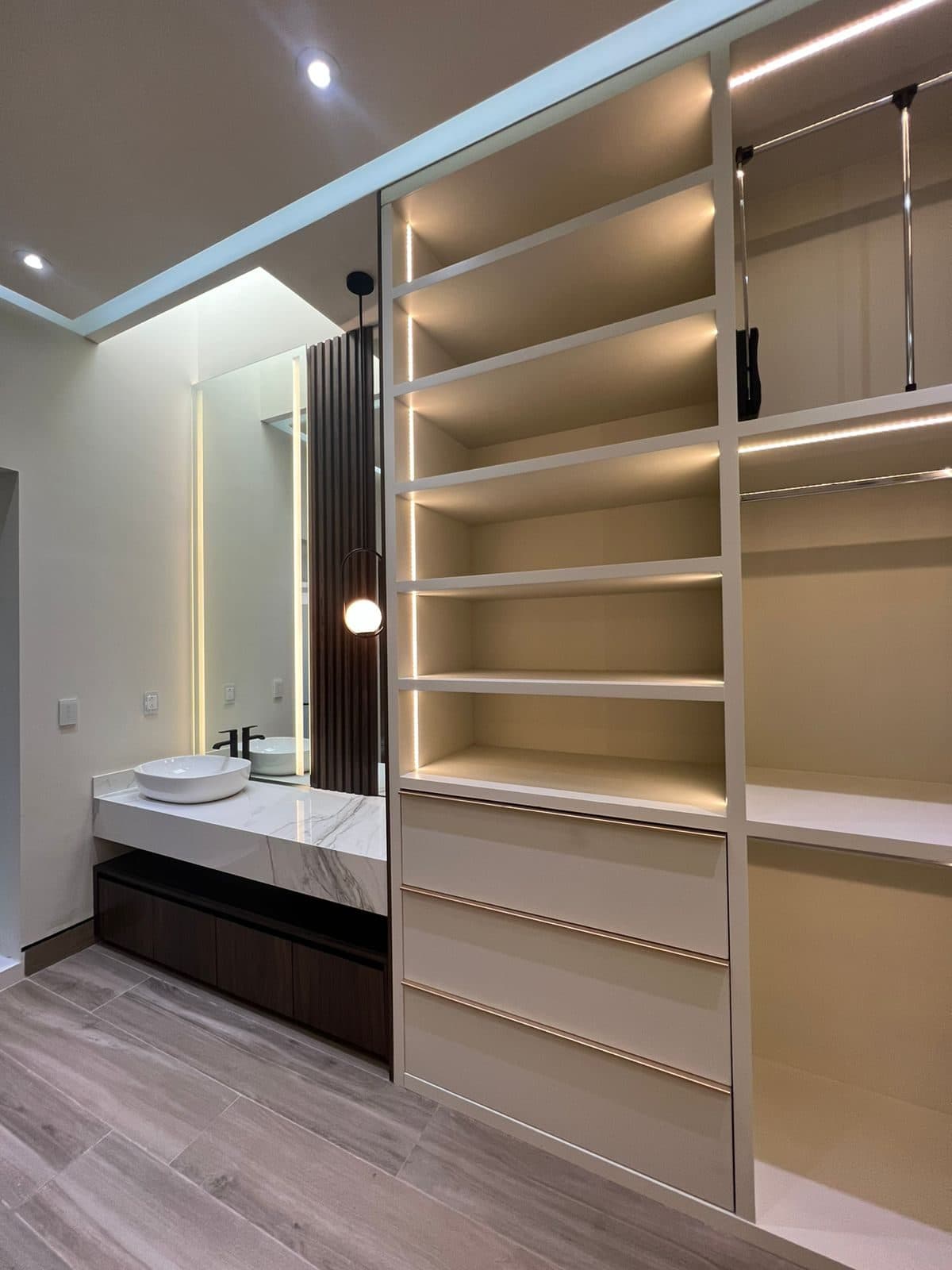 Vestidor Nara — vestidor a medida por Molbani
